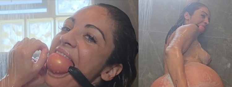 Alba Zevon: Shower Time With Your Gagged Girlfriend